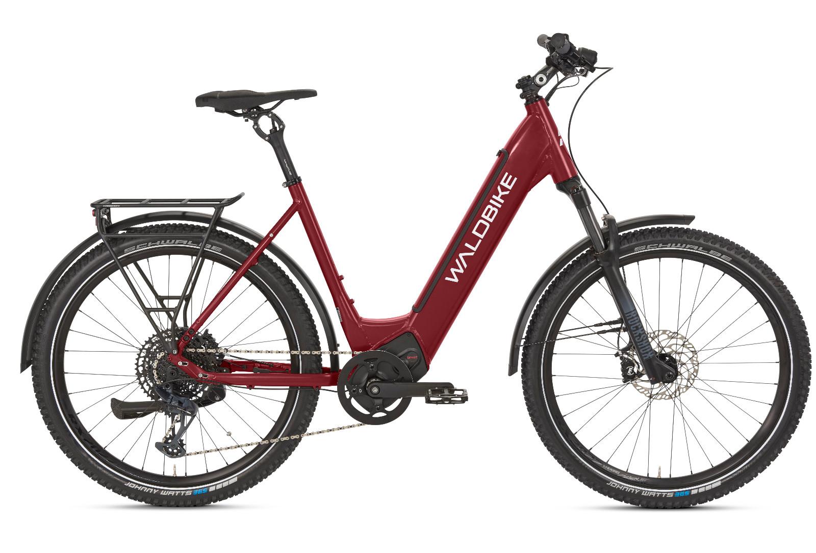 Waldbike Tilia E-City/E-Trekking 2024 - Gr. S - red