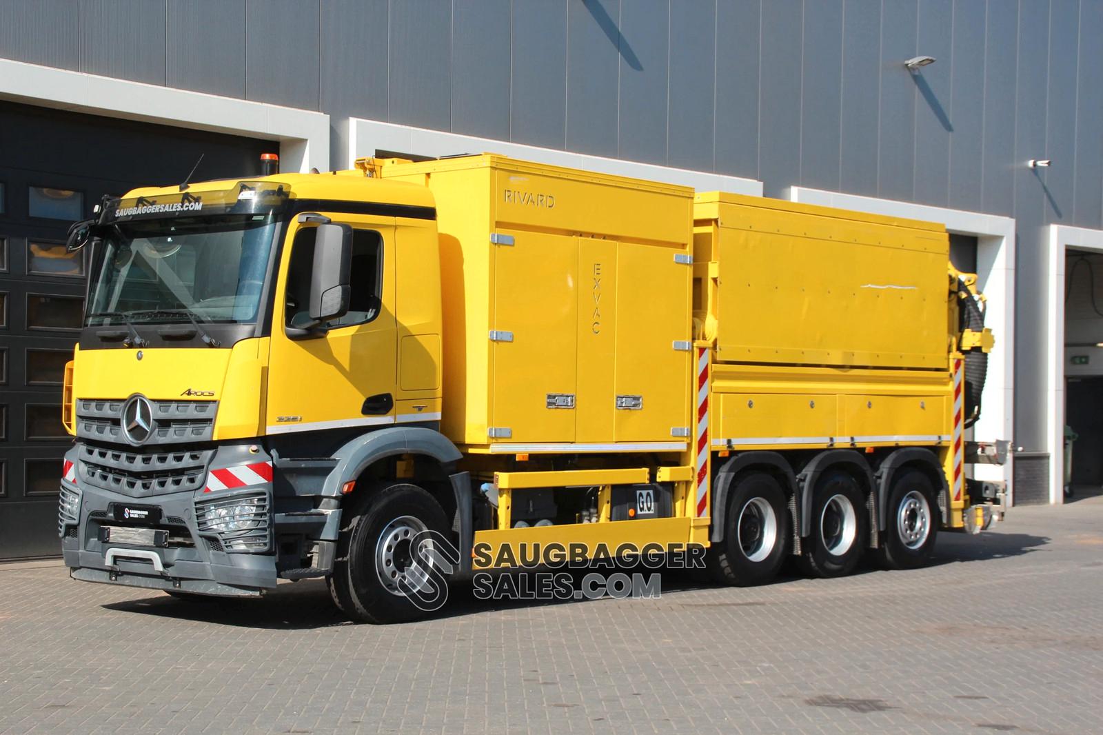 Mercedes-Benz Arocs 2017 RIVARD EXVAC Suction Excavator