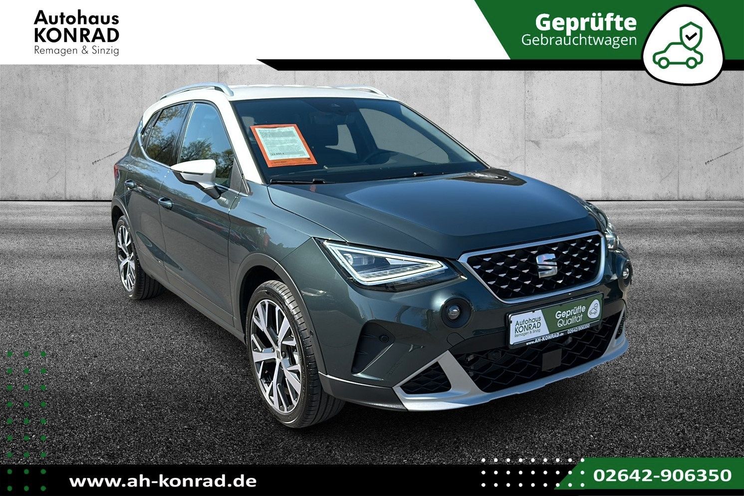 Fahrzeugabbildung SEAT Arona  1.0 TSI DSG Xperience+LED+Infotain-Paket