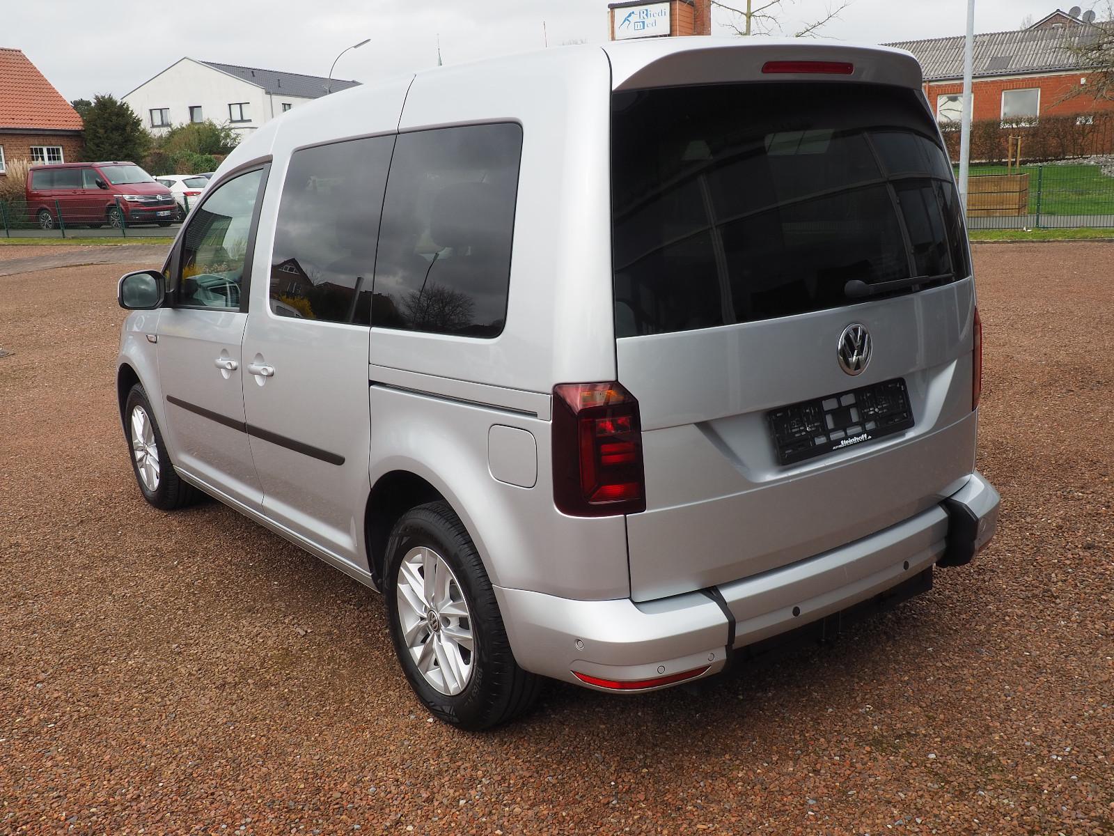 Volkswagen Caddy DSG   Rollstuhlrampe behindertengerecht