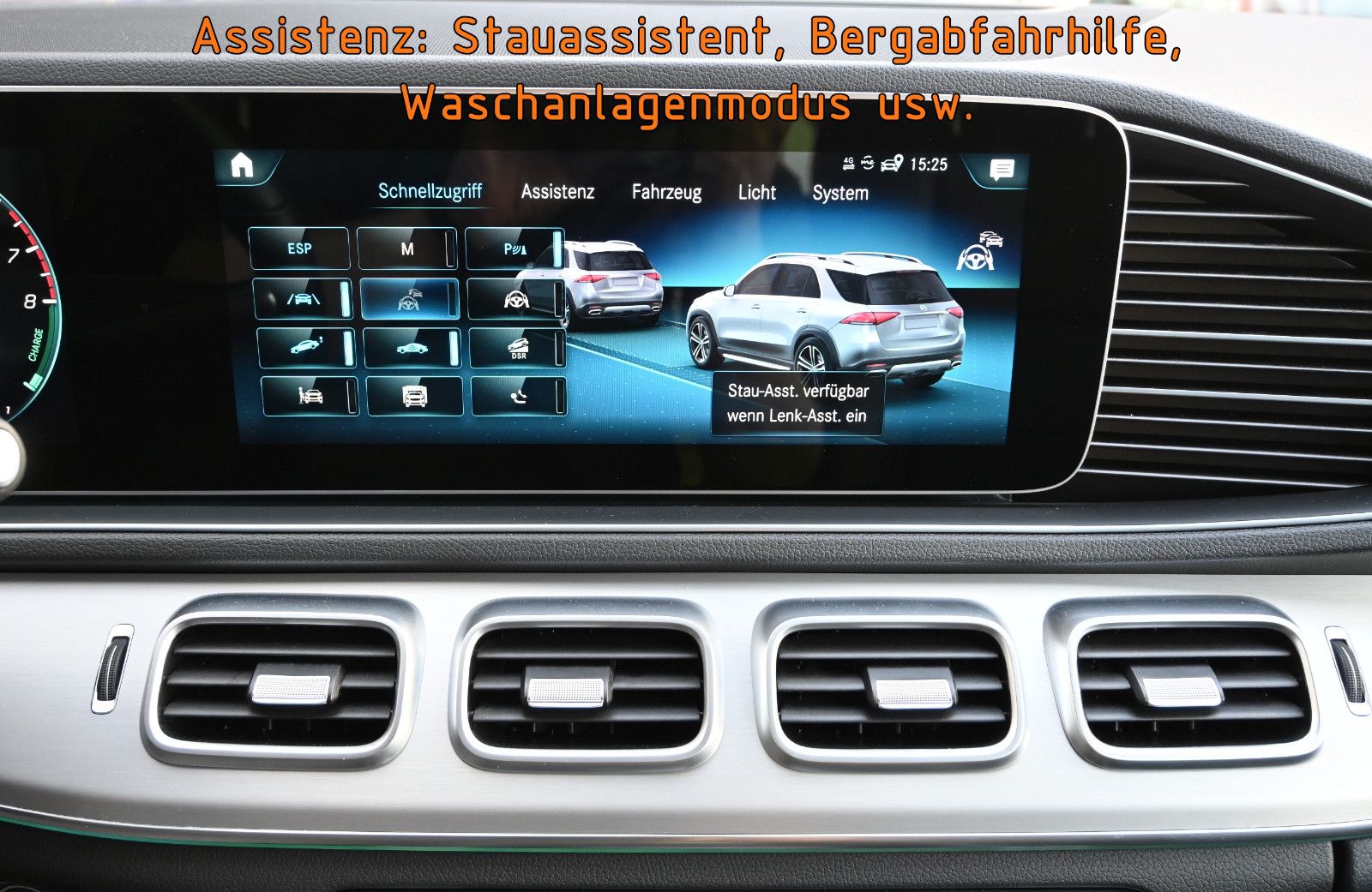 Fahrzeugabbildung Mercedes-Benz GLE 350 e 4M AMG °ACC°AHK°AIRMATIC°360°4-ZONEN