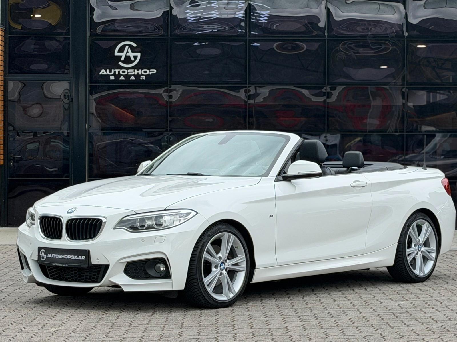 BMW Cabrio 220 d M Sport AUT/Bi-Xenon/LEDER