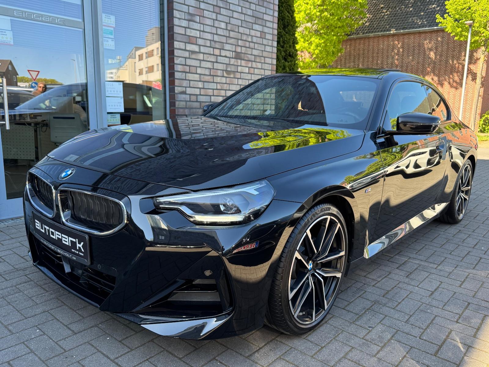 BMW 220i Coupe M Sport GSD Vernasca-ROT ACC 19"