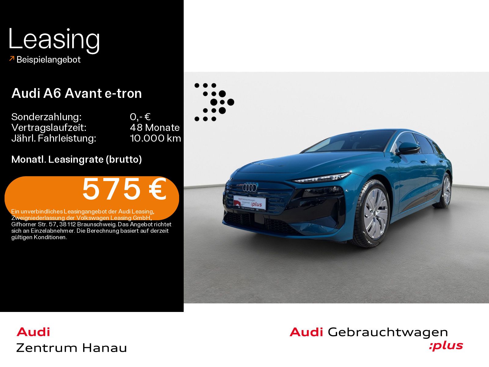 Audi A6 Avant e-tron advanced*0,25%*MATRIX*LUFT*AHK*S