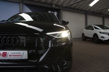 Audi e-tron 55 quattro S-Line Black,Leder,B&O,MATRIX