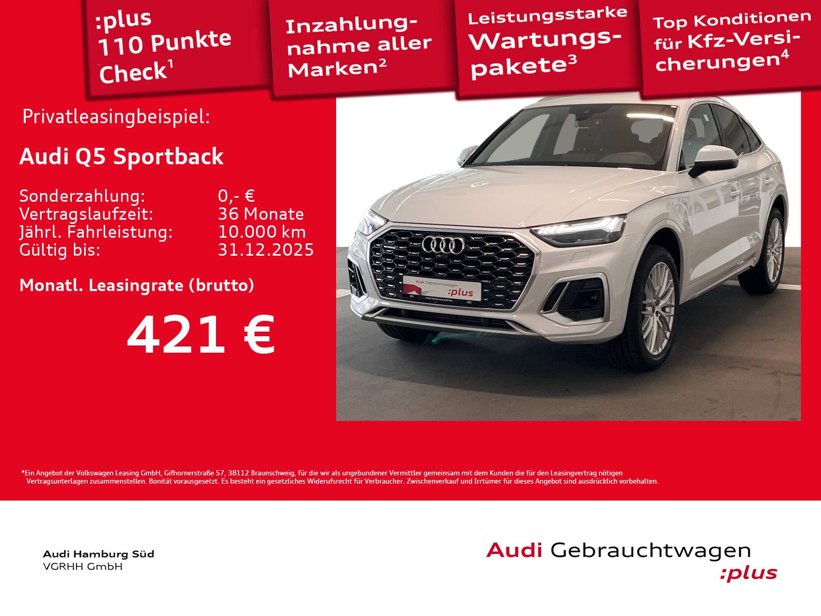 Audi Q5 Sportback 40 TFSI qu S tronic 2xS LINE/MATRIX