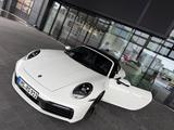 Porsche 992 Carrera 4 Cabriolet Carrera - weiße Porsche 992