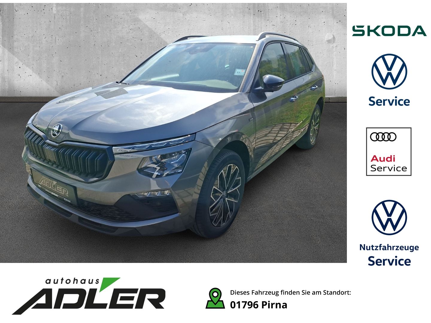 Skoda Kamiq Tour AHK-klappbar Matrix LED Rückf. Kamera