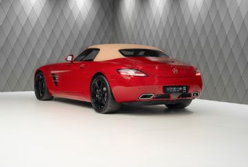 SLS AMG 6.2 V8 Roadster RED/BROWN CARBON