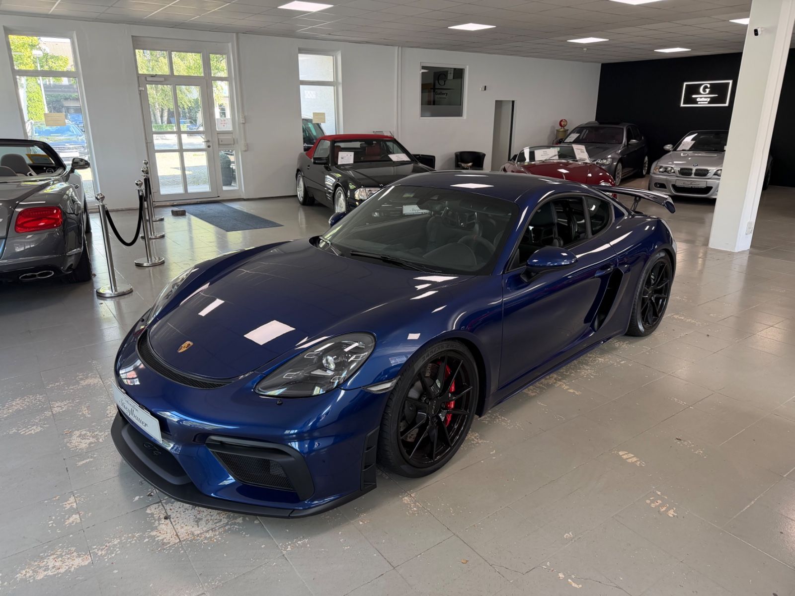 Porsche Cayman GT4 Clubsport Deutsch Schalter PZ Scheckh foto 9