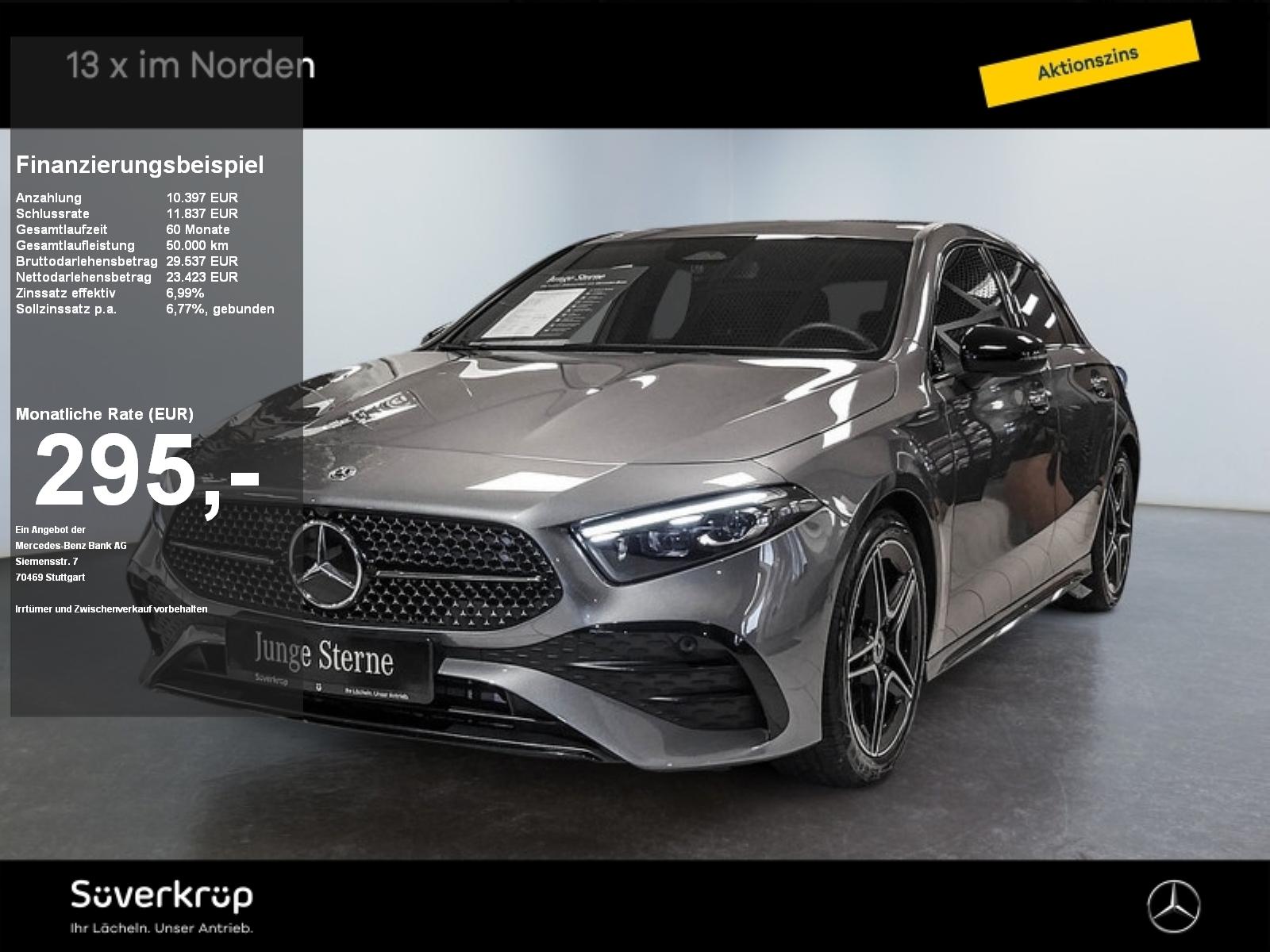 Mercedes-Benz A 200 AMG NIGHT MULTI AHK DISTR KAMERA SPUR PDC