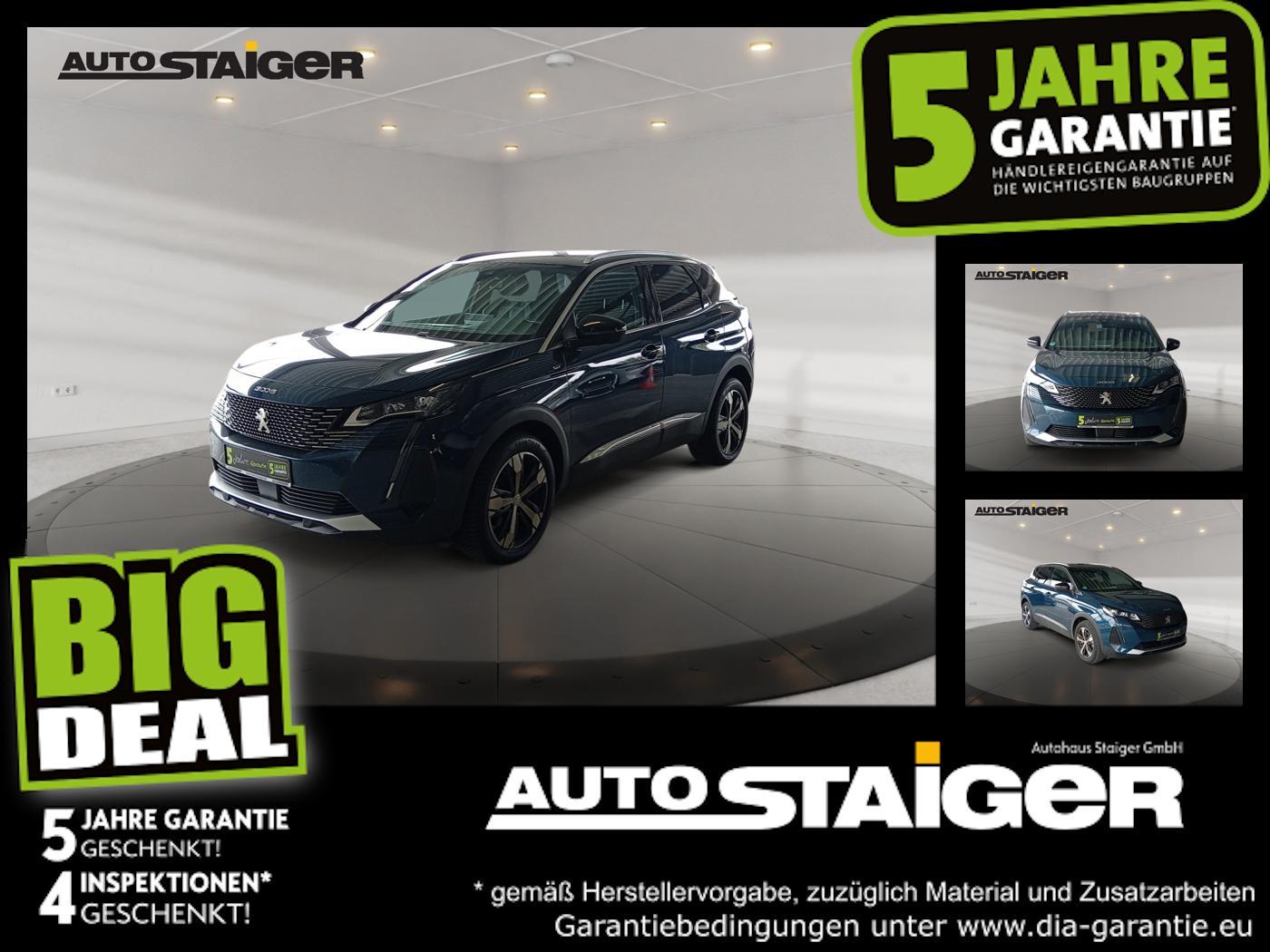 Peugeot 3008 GT 130 ACC+LED+Navi+SHZ+2xKlima+Kam.+KlimaA
