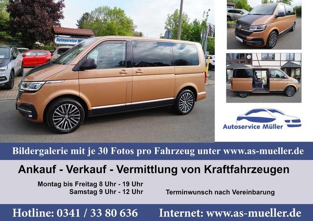 Volkswagen T6 Multivan CarPlay-Kamera-2xSchiebt.-Leder-AHK