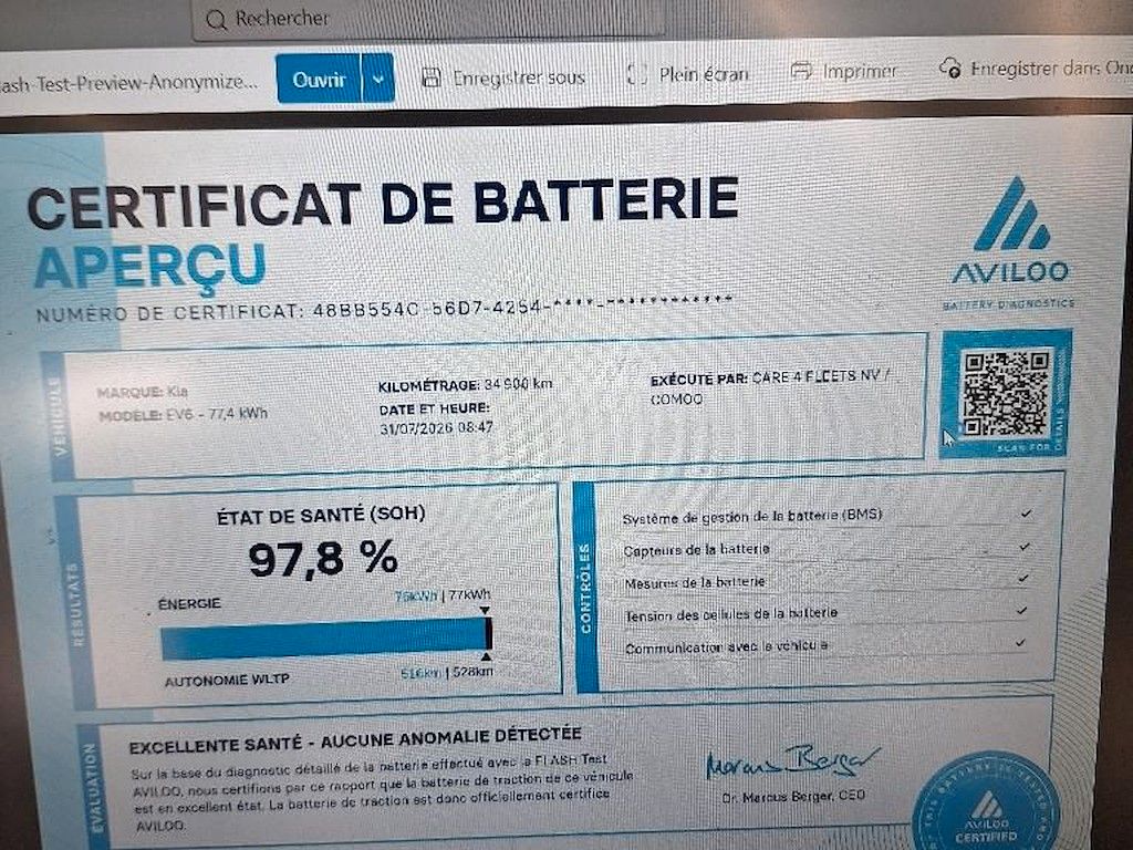 Fahrzeugabbildung Kia EV6 Business 77,4kWh, 4xSH,Standhzg,Wärmepu.,ACC