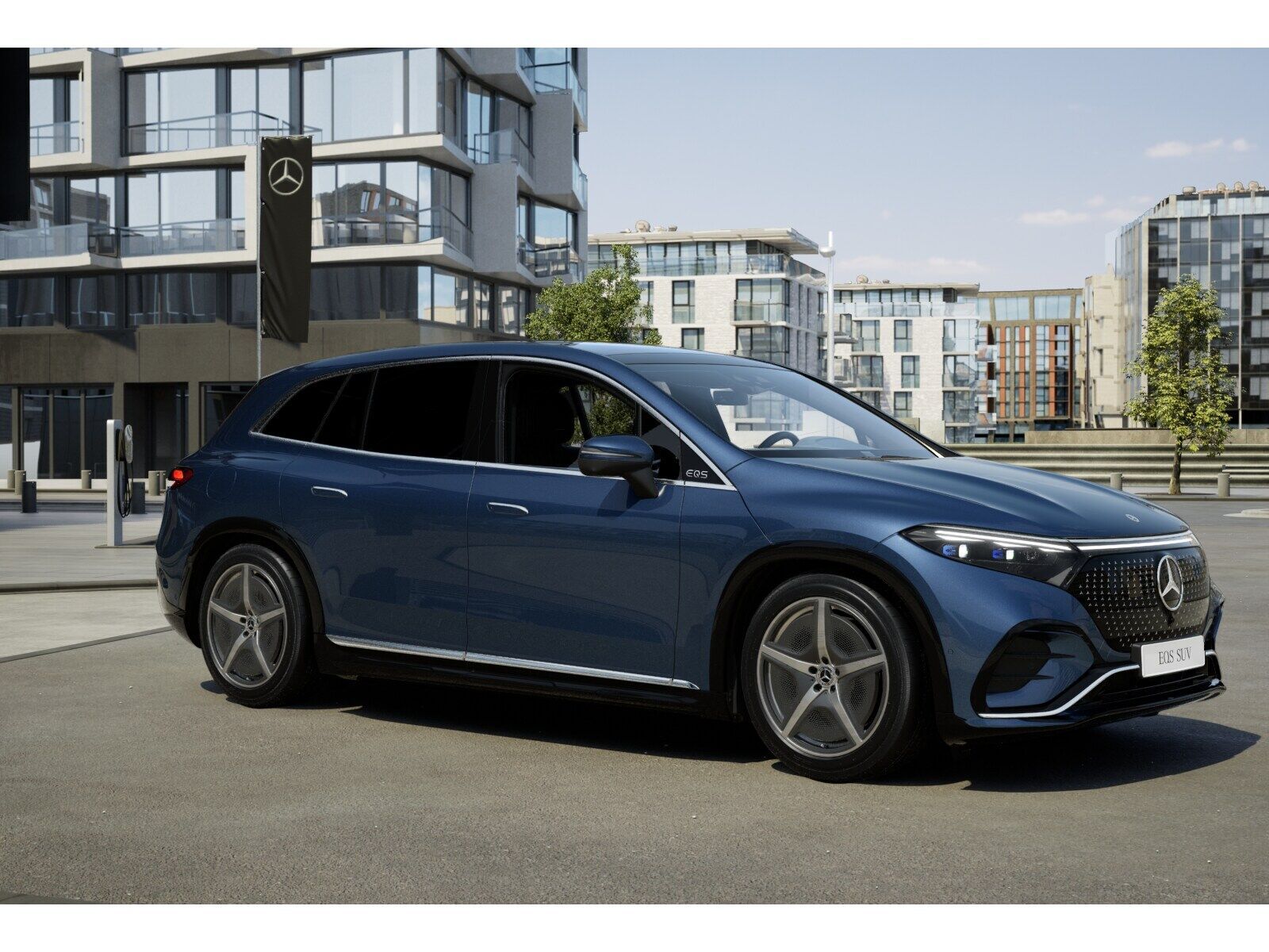 Mercedes-Benz EQS 450 4M SUV AMG-LINE-PREM.PLUS AHK PANO AIRMA foto 4