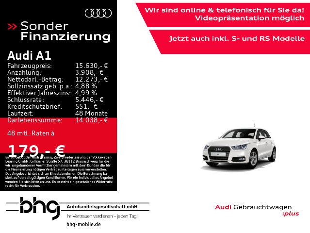 Audi A1 sport Sportback 1.0 TFSI ultra