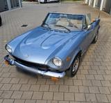 Fiat 124 Spider Cabrio in silberblau JG 1984 - Fiat aus 1984