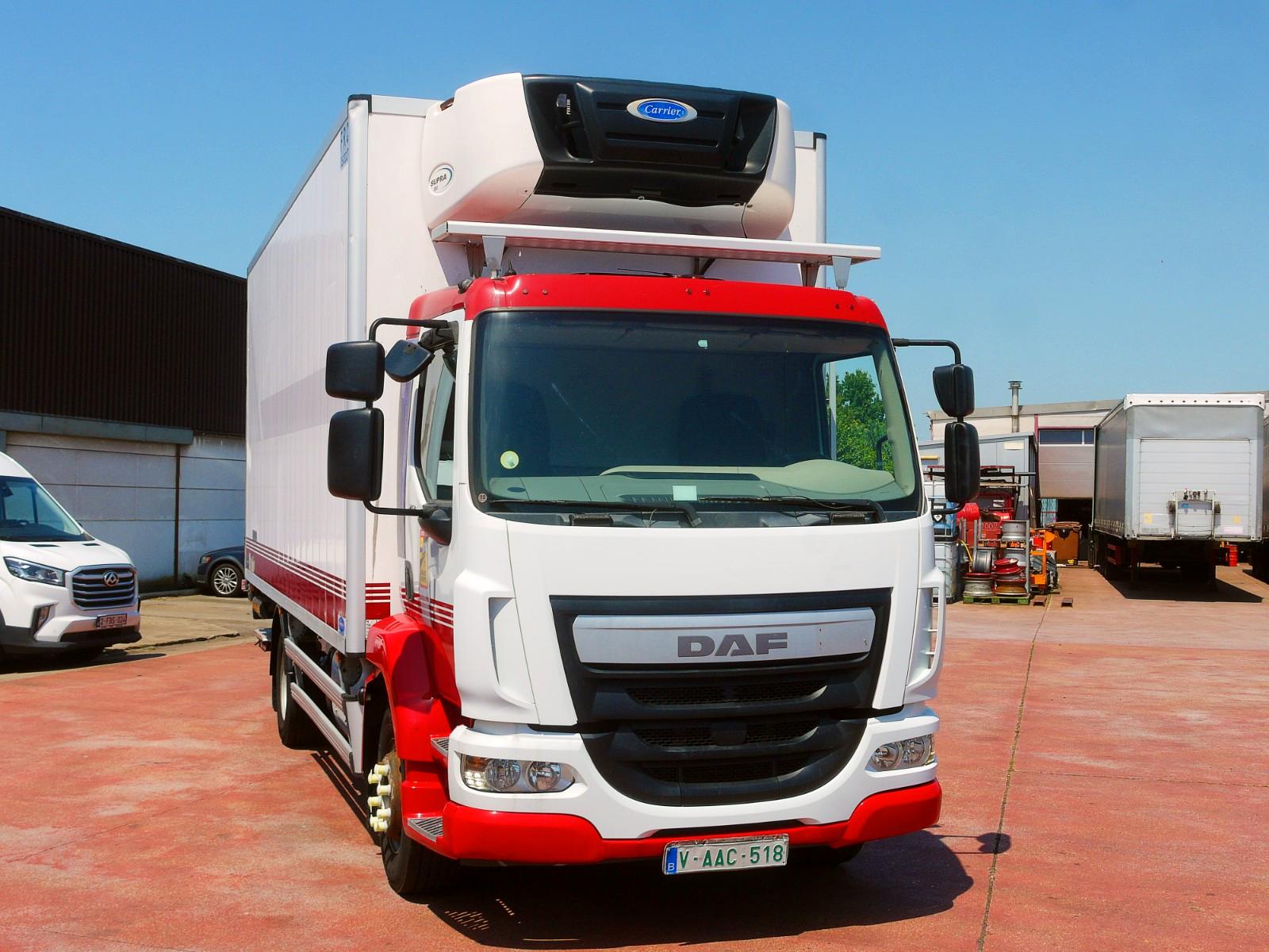 DAF LF 16 210 AUBINEAU FLEISH HAKEN / CARRIER SUPRA