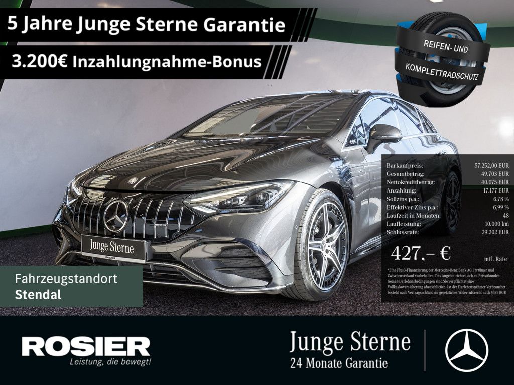 MERCEDES-BENZ EQE 53 AMG 4M Distr. LED HUD Navi Luftf. Kamera