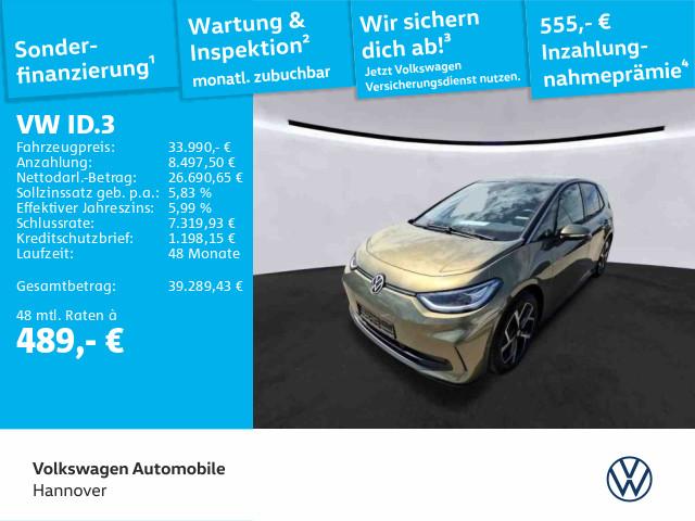 Volkswagen ID.3 Pro Navi Kamera ACC LED SHZ PDC