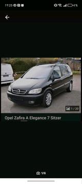 Opel Zafira A Elegance 7 Sitzer - gebrauchte Opel Zafira aus dem Jahr 2003