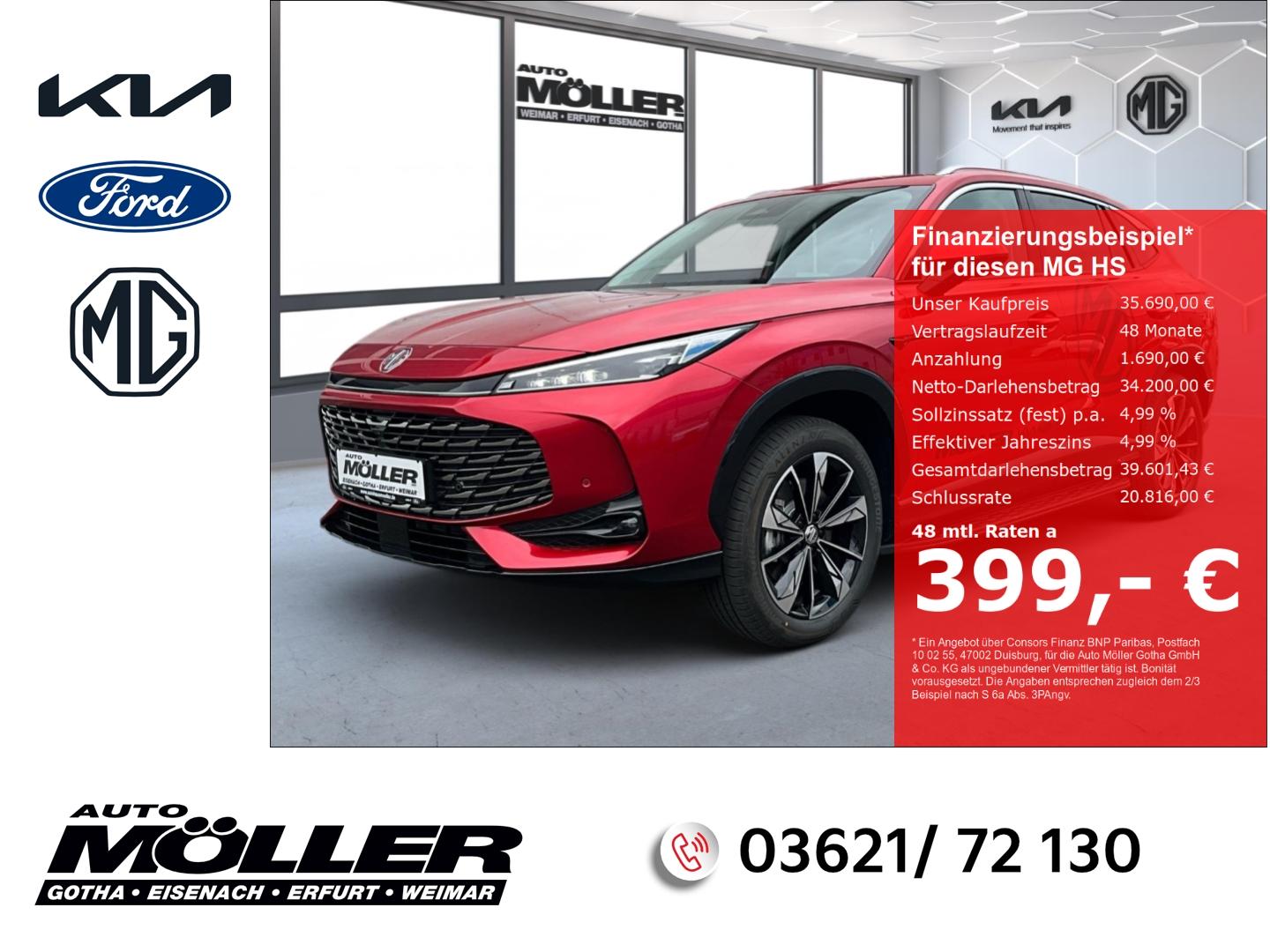 MG HS PHEV LUXURY  Navi Leder 360 Kamera LED DAB