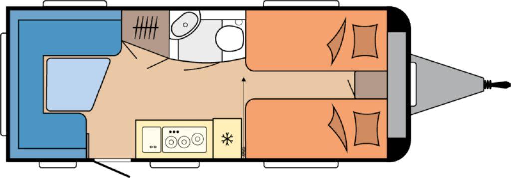 Hobby De Luxe 495 UL ETS*7" Touch-Bedienpanel