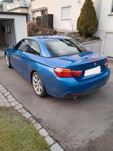 BMW 420d Cabrio M-Sport Paket HUD - blaue BMW 420