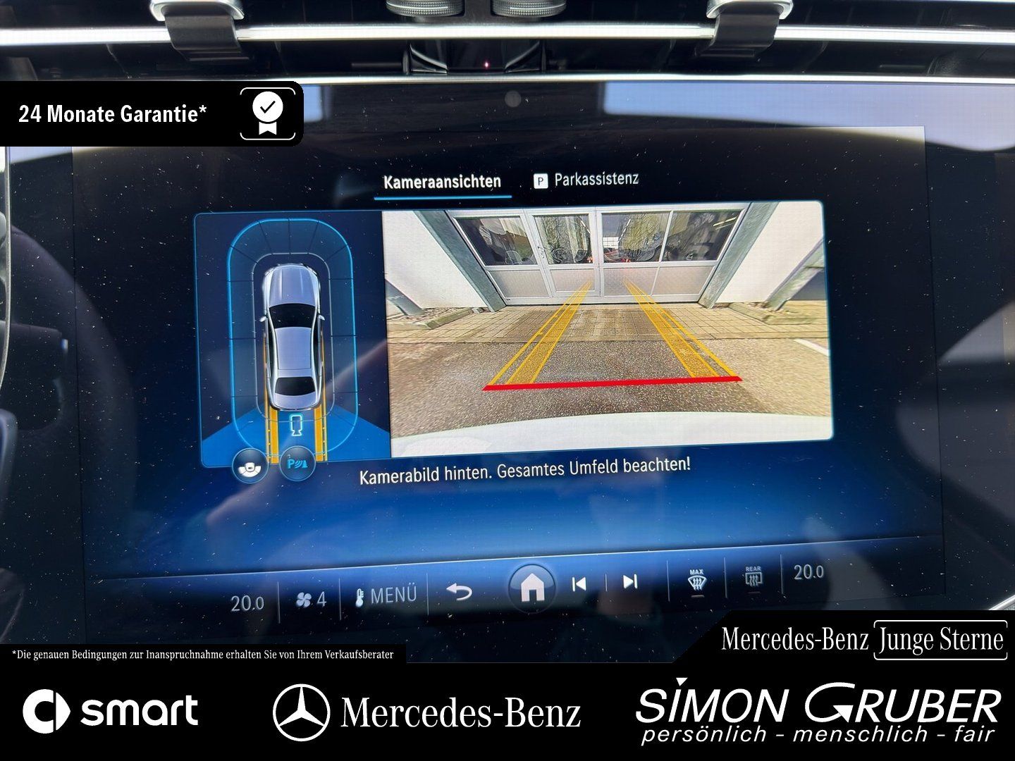 Fahrzeugabbildung Mercedes-Benz E 220 d AMG Night Pano Superscreen Burm4D 20Zoll