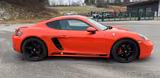 Porsche Cayman S 2,5 PDK  - Porsche mit Benzin-Antrieb: Orange