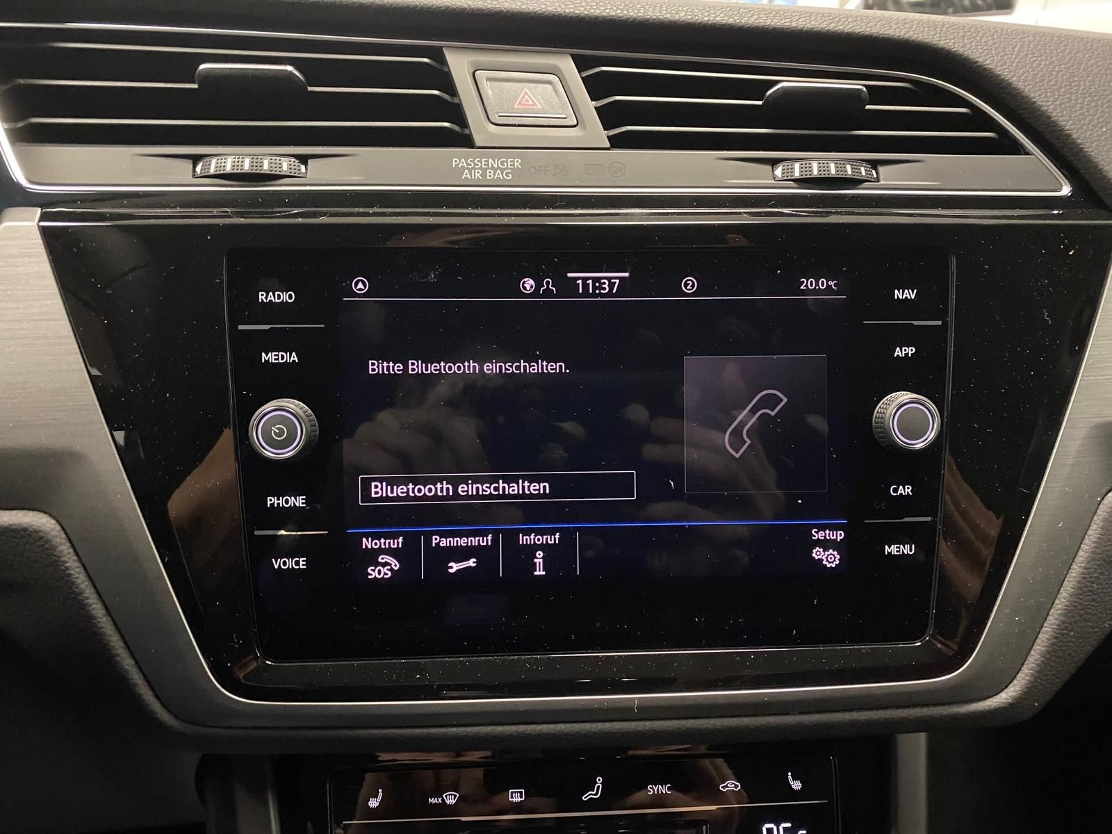 Fahrzeugabbildung Volkswagen Touran 1.5 TSI R-Line COMFORTLINE DSG+ACC+AHK