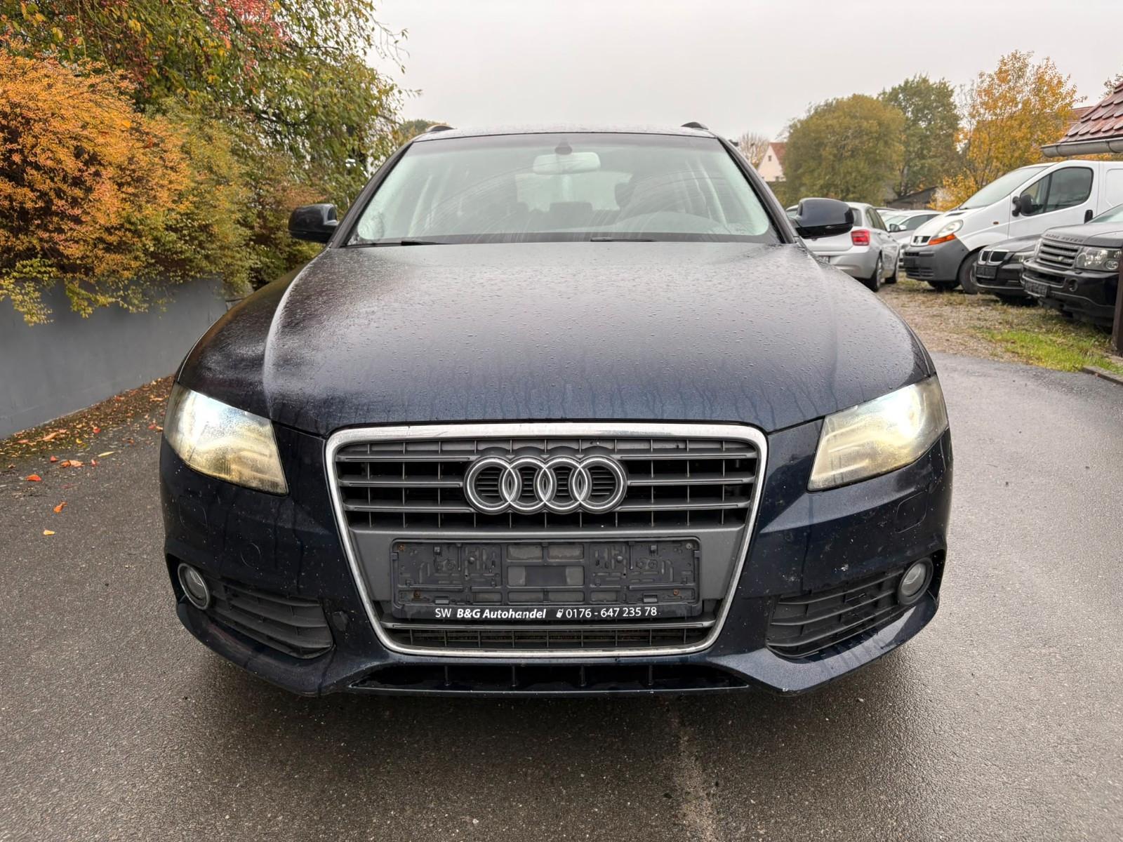 Audi A4 2011 — rear view
