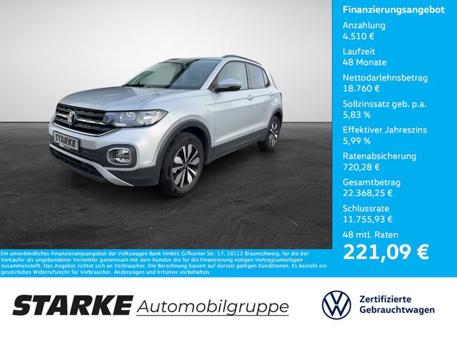 Volkswagen T-Cross 1.0 TSI DSG Move  Navi PDC LM Klima