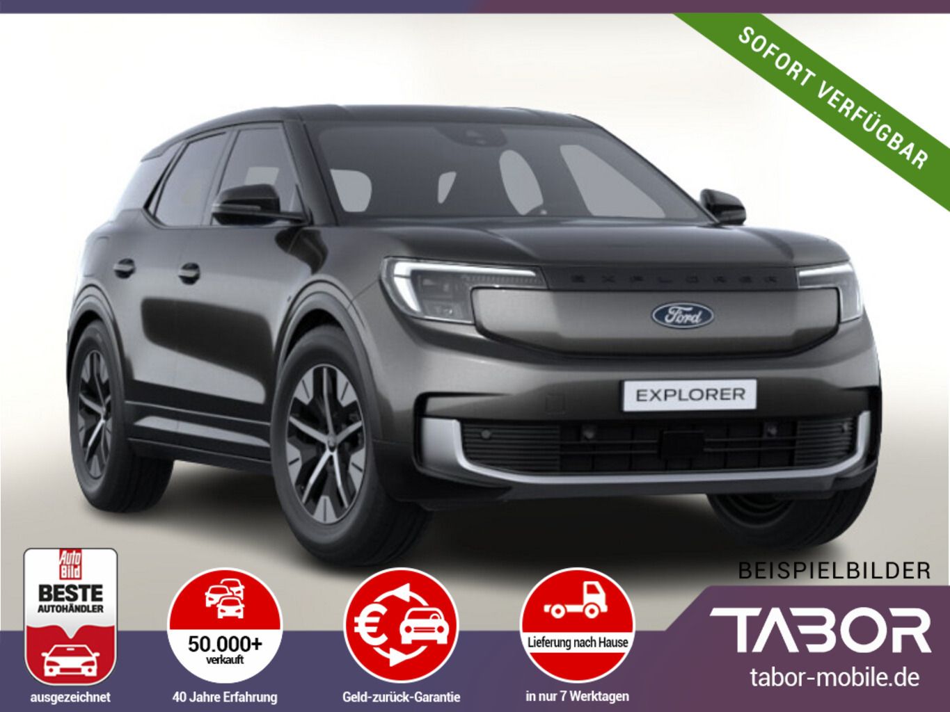 Ford Explorer 77KWh Ext Range HUD eHk ParkAs+ Nav ACC