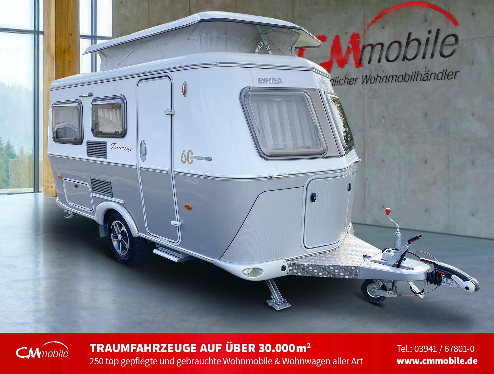 HYMER / ERIBA / HYMERCAR Touring 430 - Aufstelldach - Festbett -