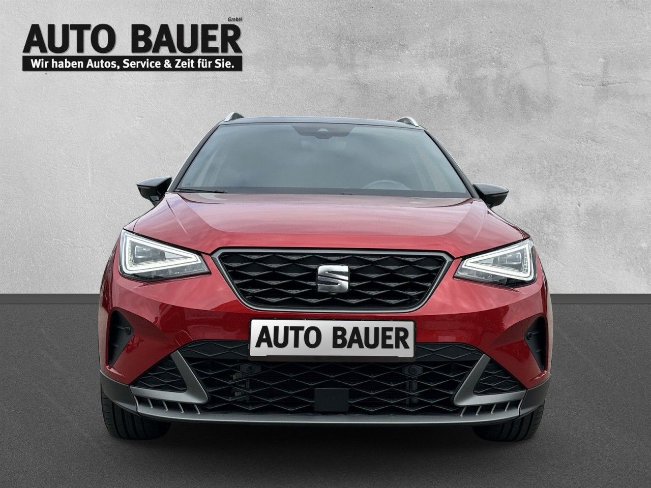 Fahrzeugabbildung SEAT Arona FR 1.5TSI 150PS DSG-AHK*Kessy*18Zoll - mit KI generiert/bearbeitet