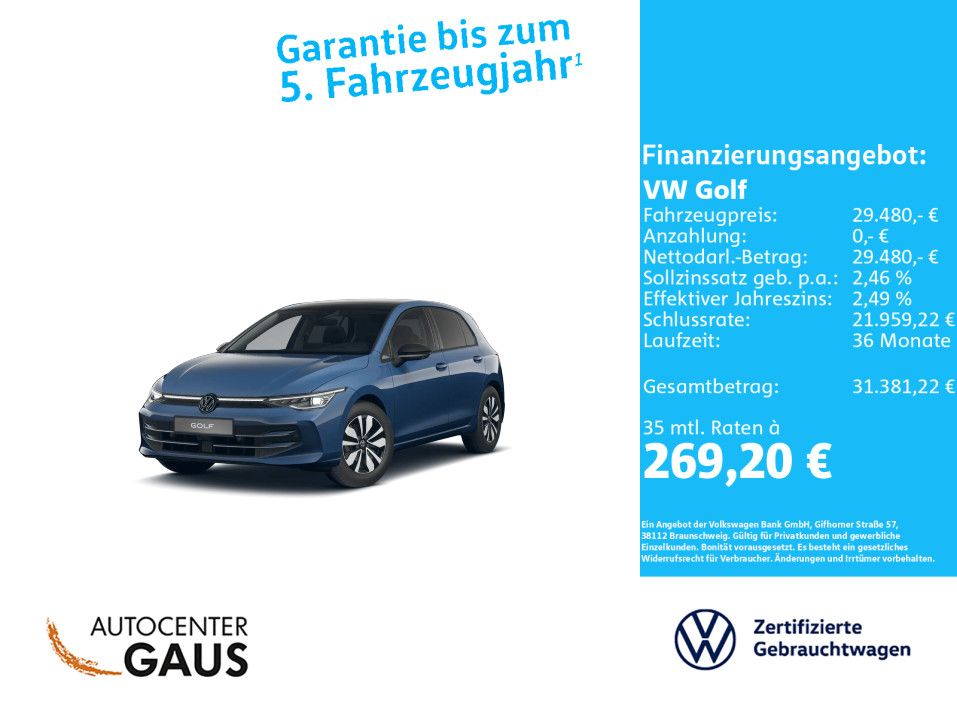 Golf VIII Goal 1.5 eTSI DSG AHK*Pano*LED*ACC