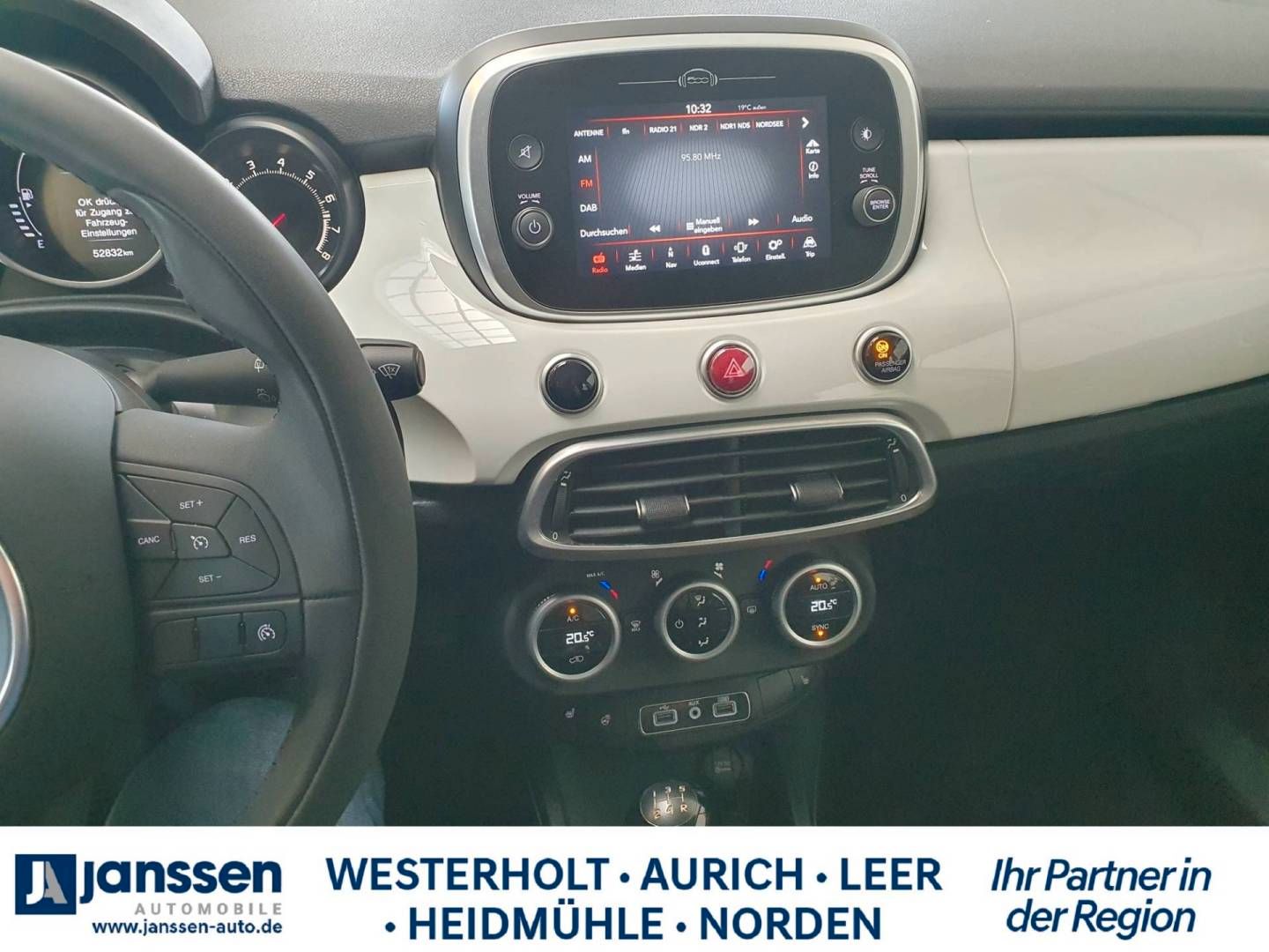 Fahrzeugabbildung Fiat 500X 1.6