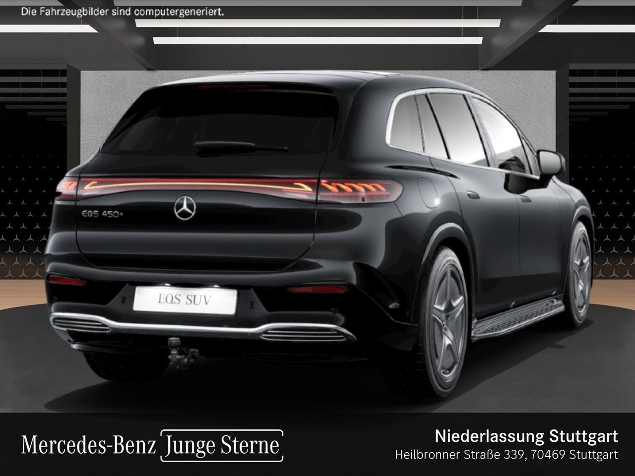 Mercedes-Benz EQS 450 SUV AMG Adv. AHK PANO 21 HYPER Bur3D foto 5