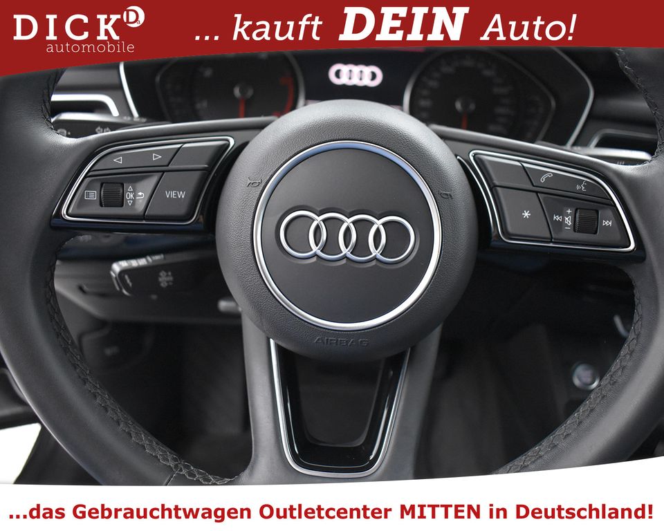 Audi A4 Av 40d S-Tr Advan S LINE 18"+KAM+LED+MASS+KEY