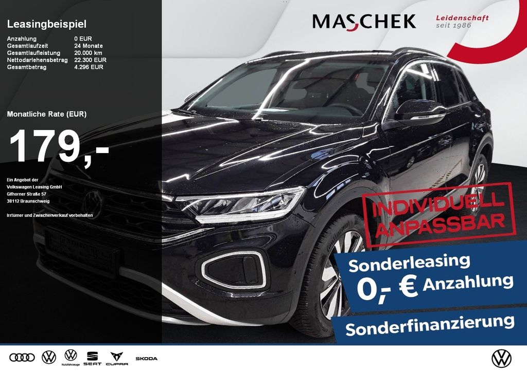 T-ROC Goal 1.0 TSI Sonderleasing ohne zzgl Koste