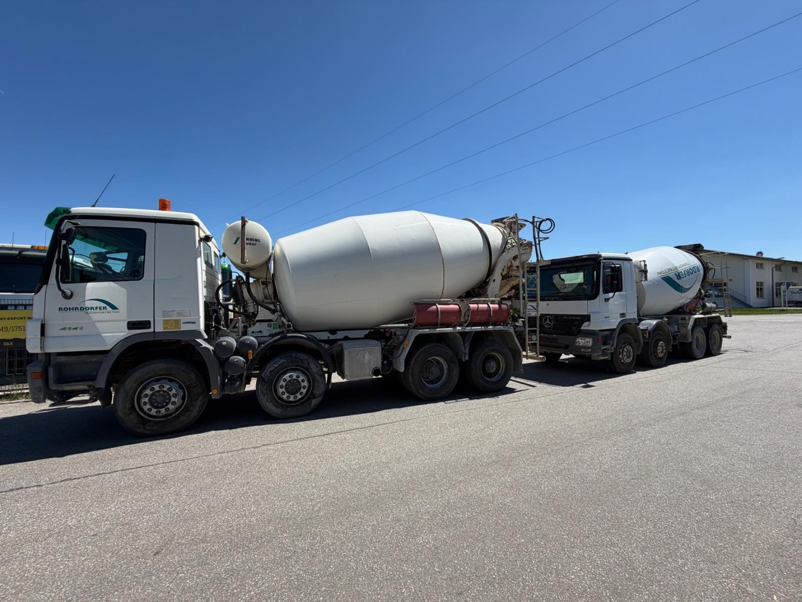 Mercedes-Benz 4141*Betonmischer*8x4*TOP*Liebherr/Schwing/Stett