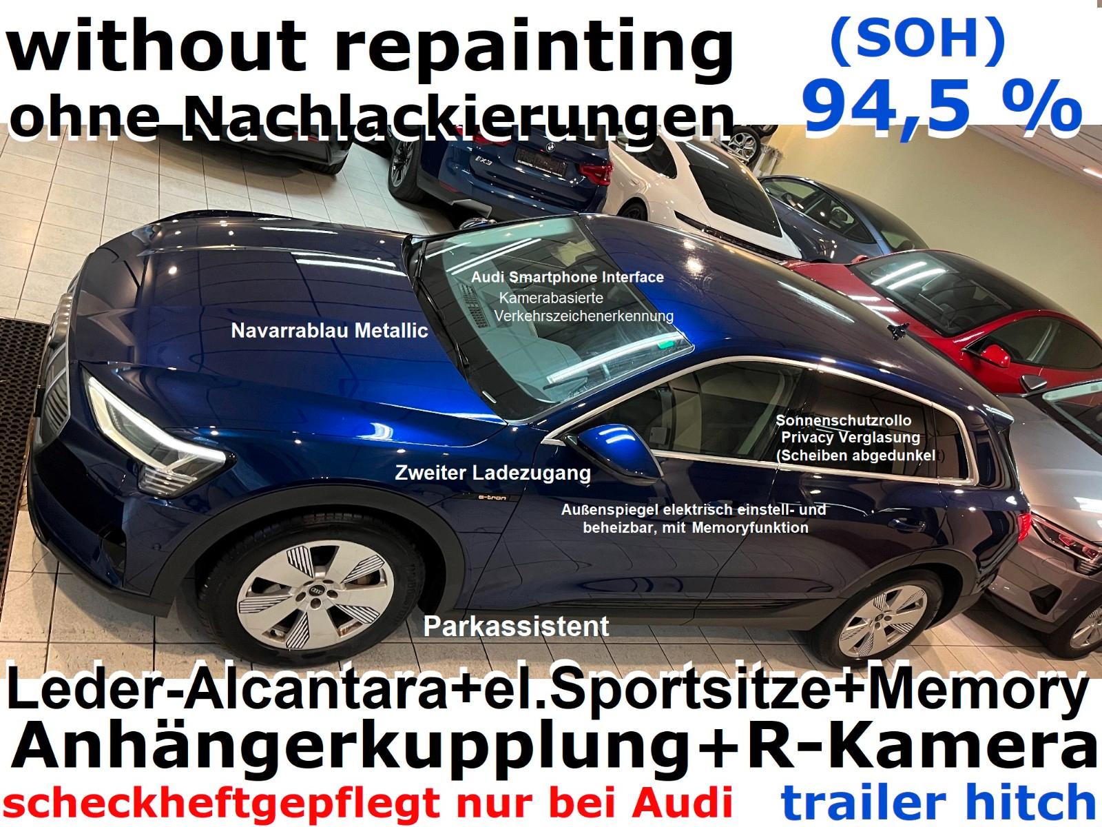 Audi e-tron 55 Leder-Alcantara+Sportsitz+Memory+AHK++