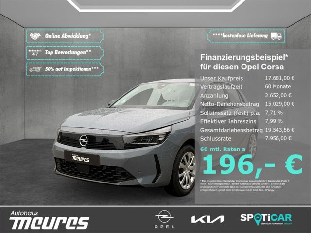 Opel Corsa F 1.2 Facelift Apple CarPlay Allwetter Alu