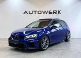 Volkswagen Golf VII Lim. R *Pano*Kamera*19Zoll* - mit Benzin-Antrieb: Blau, Vollleder, Limousine