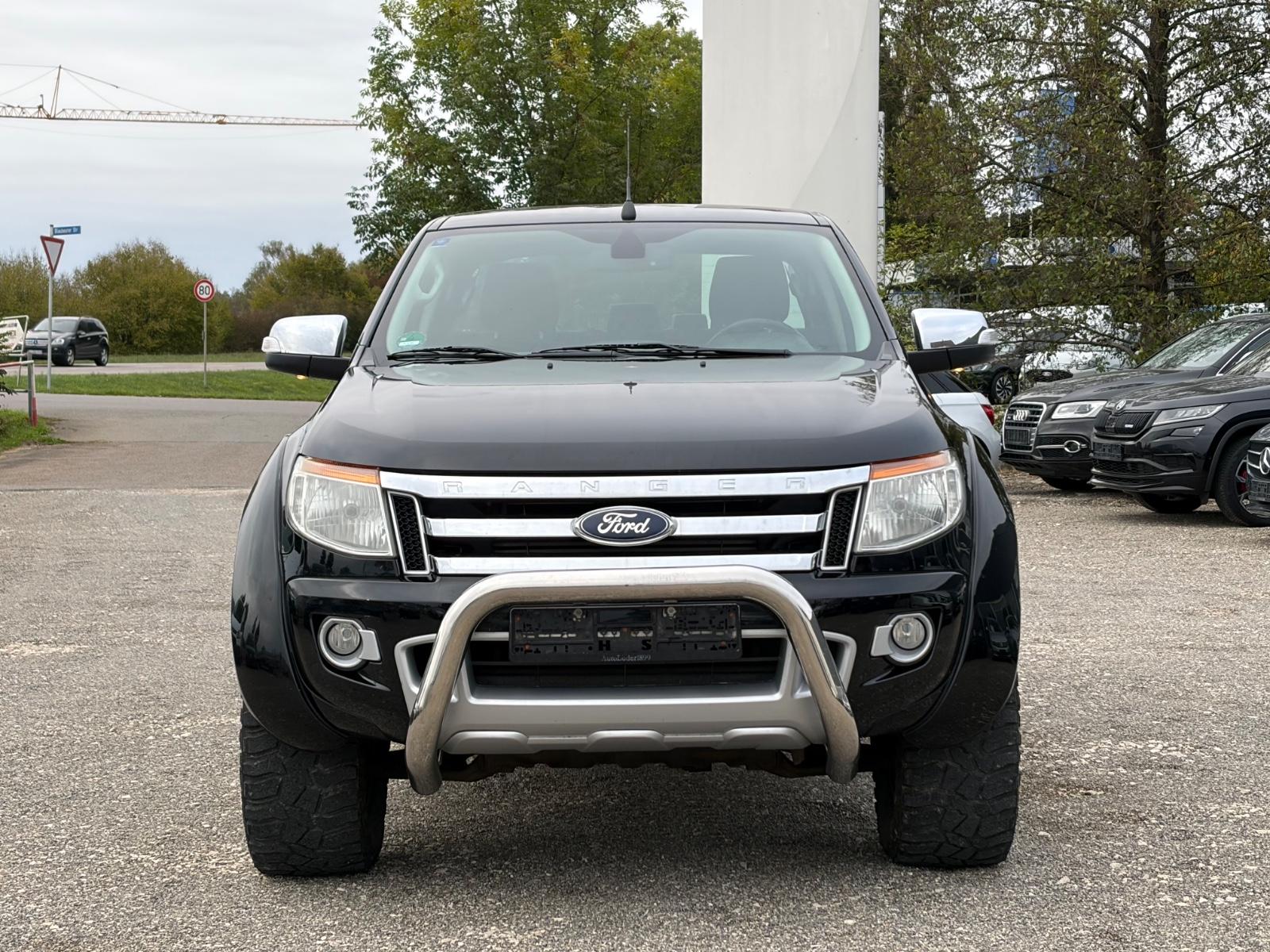 Ford Ranger Limited Double Cab 3.2 TDCi 5 cyl. 200 ch BVM 4x4 / 125 217 km / Cuir / GPS / Caméra / Attelage 3,35 t