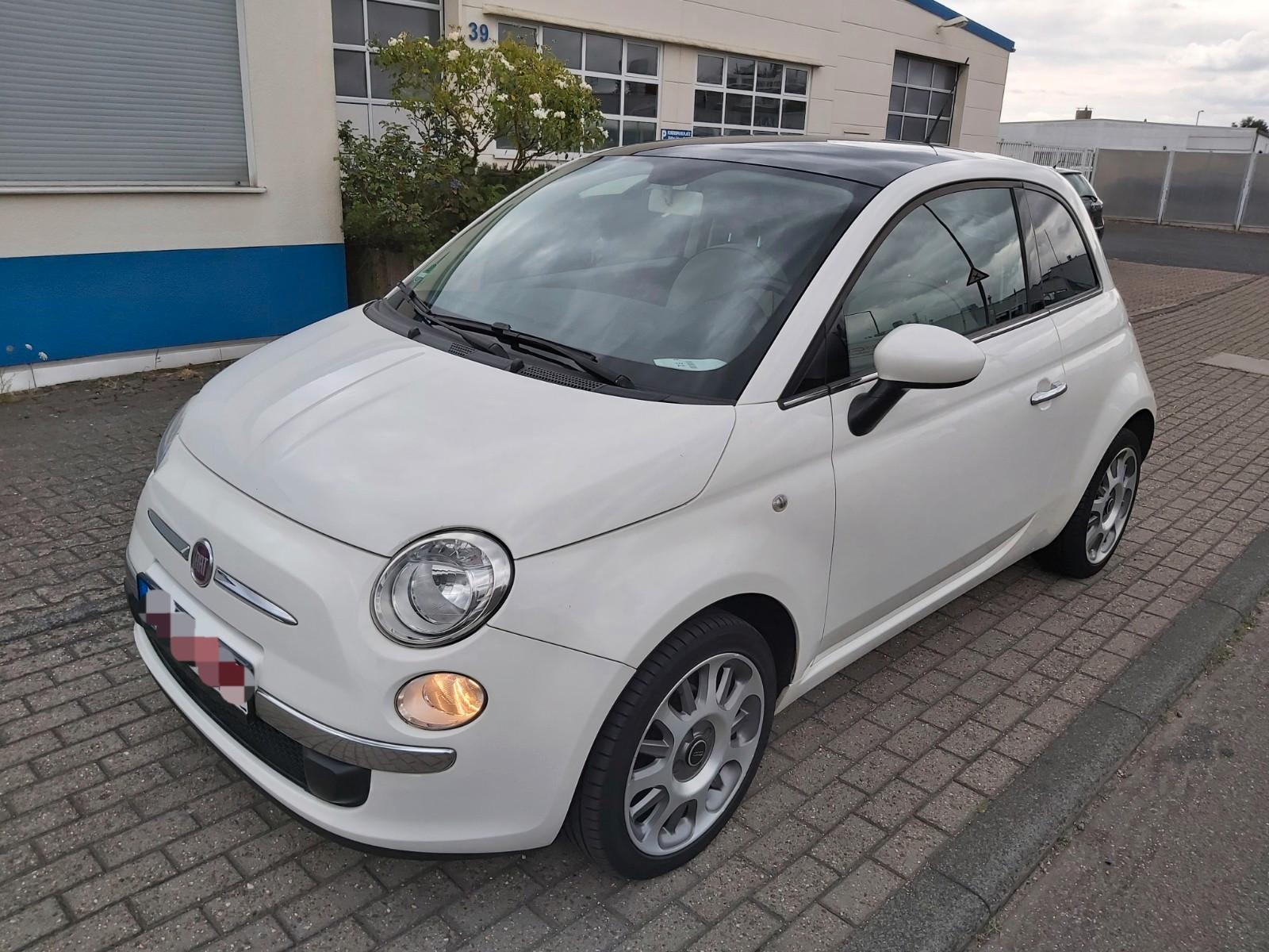 Fiat 500 Lounge, Panorama, Tüv Neu, Scheckheft