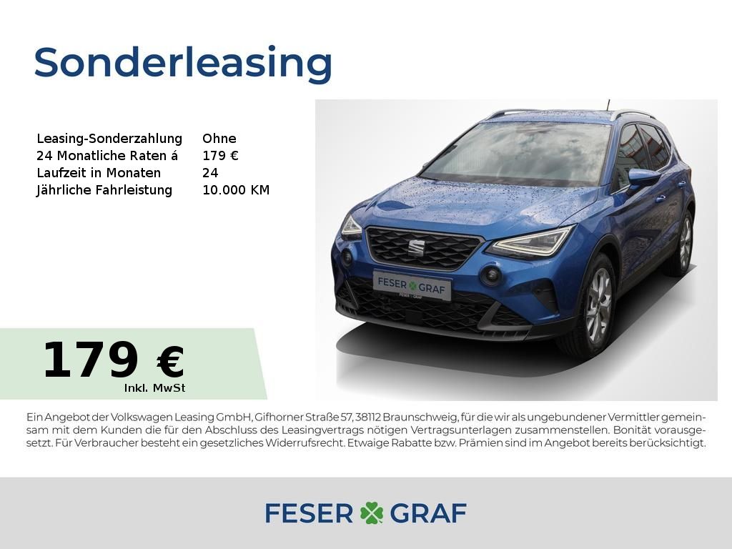 Seat Arona 1.0 TSI FR DSG ACC LED Navi RüKa Sitzh 17"
