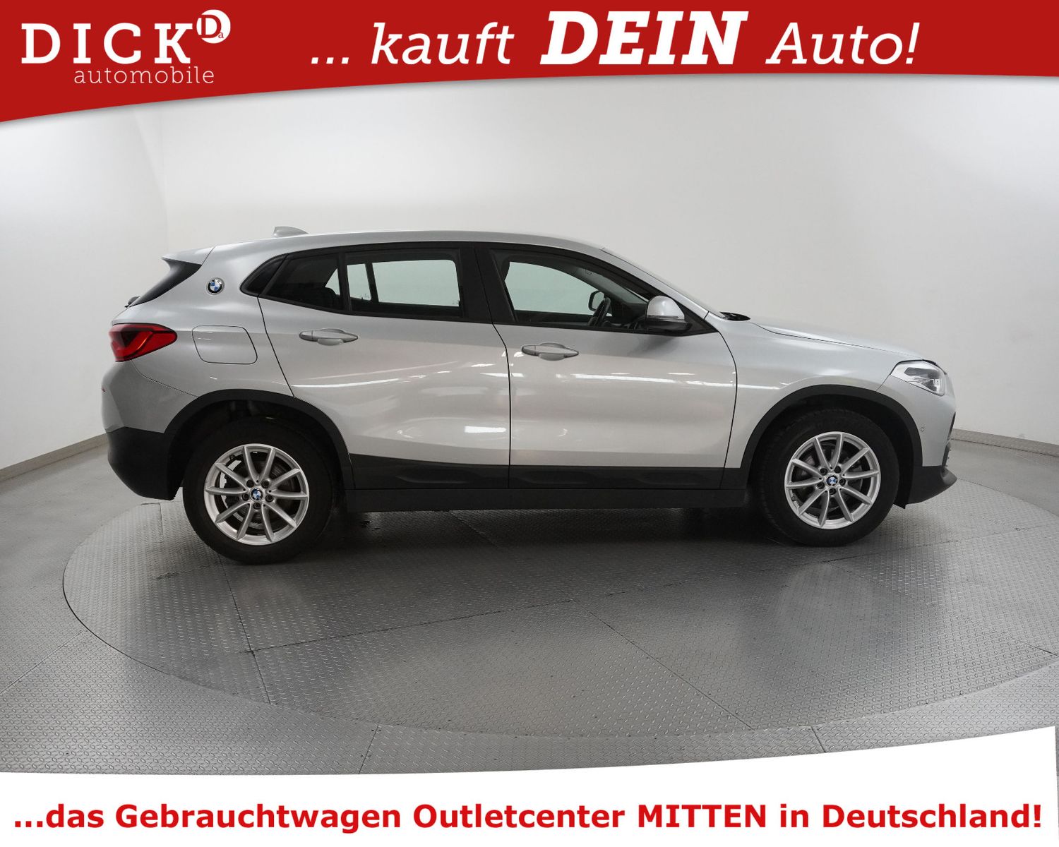 Fahrzeugabbildung BMW X2 sDr 18i DKG Advantag NAVI+LED+SHZ+PARK+TEMP+M