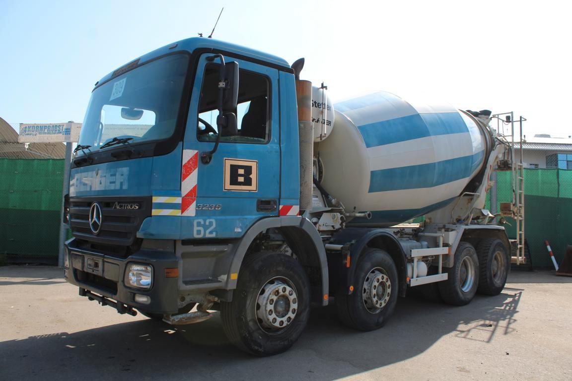 Mercedes-Benz 3236 8x4 BB - STETTER 9 m³ - Nr.: 309